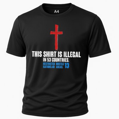 This Shirt Is Illegal In 53 Countries Restricted Nations 40 Hostile Areas 13 Performance Shirt