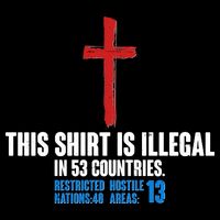 This Shirt Is Illegal In 53 Countries Restricted Nations 40 Hostile Areas 13 Impact Tech Backpack