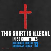 This Shirt Is Illegal In 53 Countries Restricted Nations 40 Hostile Areas 13 25L Jumbo Tote
