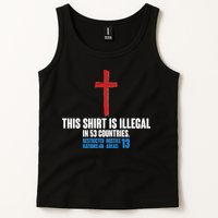 This Shirt Is Illegal In 53 Countries Restricted Nations 40 Hostile Areas 13 Tank Top