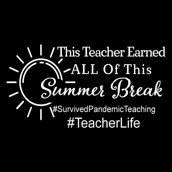 This Teacher Earned All Of This Summer Break Teacher Life Cooling Performance Crew T-Shirt