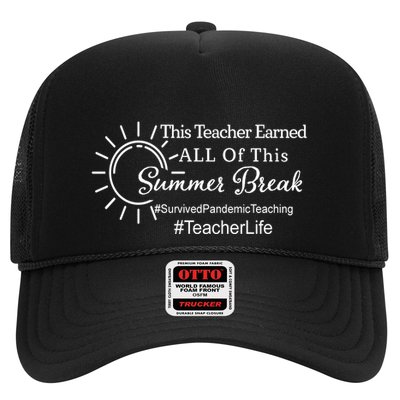 This Teacher Earned All Of This Summer Break Teacher Life Trucker Hat