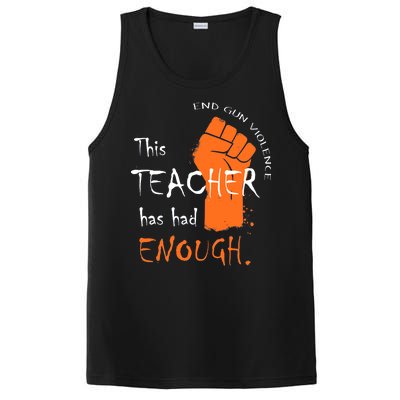 This Teacher Has Had Enough End Gun Violence PosiCharge Competitor Tank