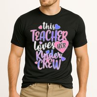This Teacher Loves Her Kinder Crew Performance Shirt