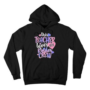 This Teacher Loves Her Kinder Crew Hoodie