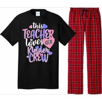 This Teacher Loves Her Kinder Crew Pajama Set