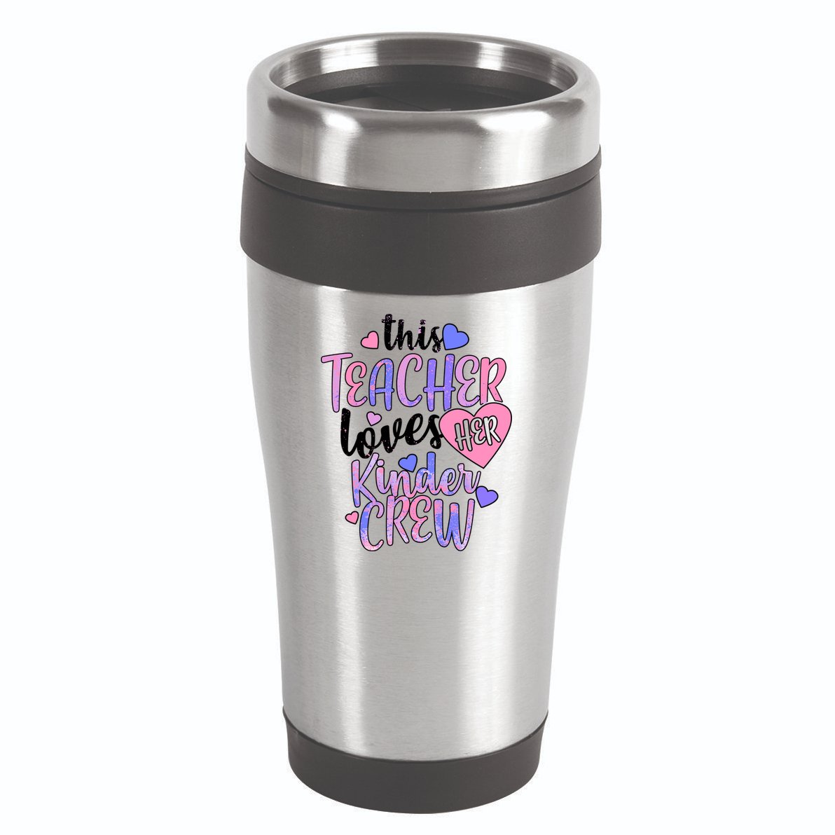 This Teacher Loves Her Kinder Crew 16oz Travel Tumbler