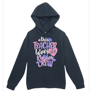 This Teacher Loves Her Kinder Crew Urban Pullover Hoodie