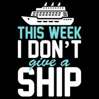 This Week I Don't Give A Ship Backpack