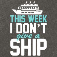This Week I Don't Give A Ship Cotton Canvas Backpack