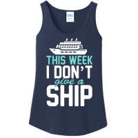 This Week I Don't Give A Ship Ladies Essential Tank