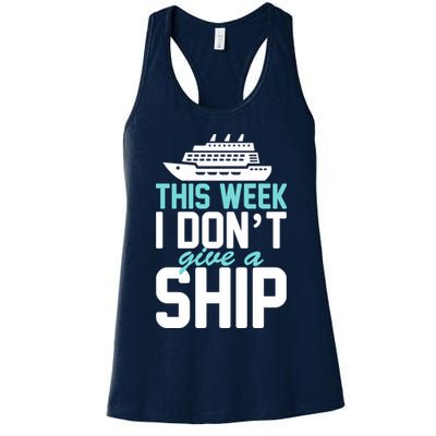 This Week I Don't Give A Ship Womens Tank Top