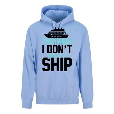 This Week I Don't Give A Ship Unisex Surf Hoodie