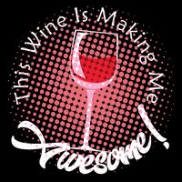 This Wine Is Making Me Awesome 16 in Basic Backpack