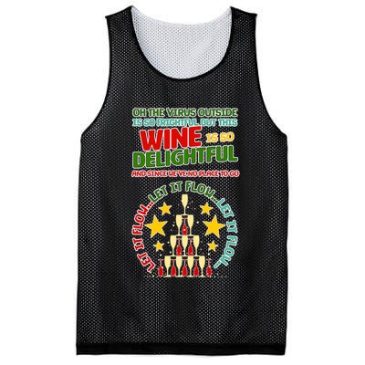 This Wine is So Delightful Let it Flow Let it Flow Let it Flow Mesh Reversible Basketball Jersey Tank