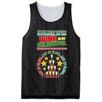 This Wine is So Delightful Let it Flow Let it Flow Let it Flow Mesh Reversible Basketball Jersey Tank