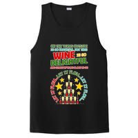 This Wine is So Delightful Let it Flow Let it Flow Let it Flow PosiCharge Competitor Tank