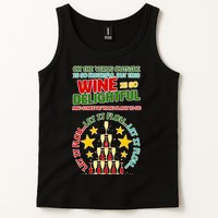 This Wine is So Delightful Let it Flow Let it Flow Let it Flow Tank Top