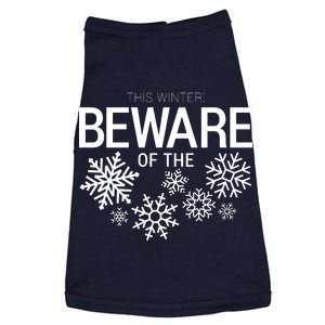 This Winter: Beware Of The Snowflakes Doggie Tank