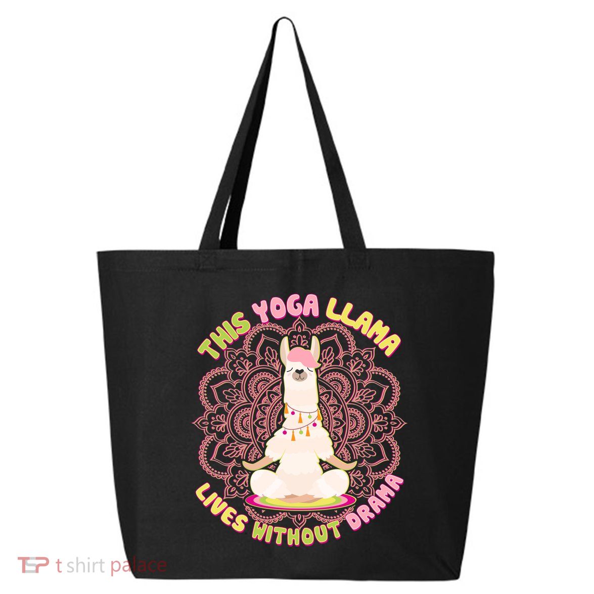 This Yoga Llama Lives Without Drama 25L Jumbo Tote