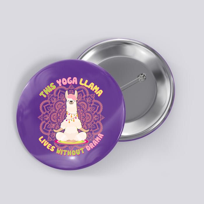This Yoga Llama Lives Without Drama Button