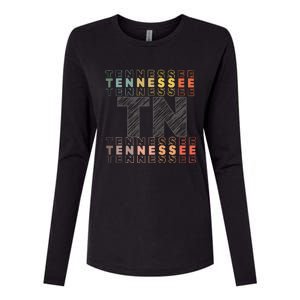 Tennessee Home Lightweight Cotton Tn State Womens Cotton Relaxed Long Sleeve T-Shirt