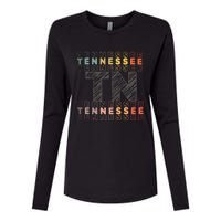 Tennessee Home Lightweight Cotton Tn State Womens Cotton Relaxed Long Sleeve T-Shirt