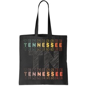 Tennessee Home Lightweight Cotton Tn State Tote Bag