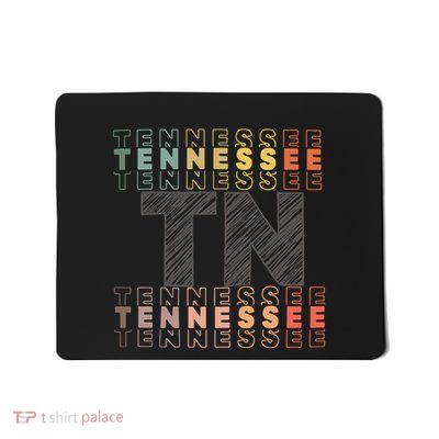 Tennessee Home Lightweight Cotton Tn State Mousepad