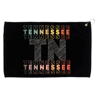 Tennessee Home Lightweight Cotton Tn State Grommeted Golf Towel