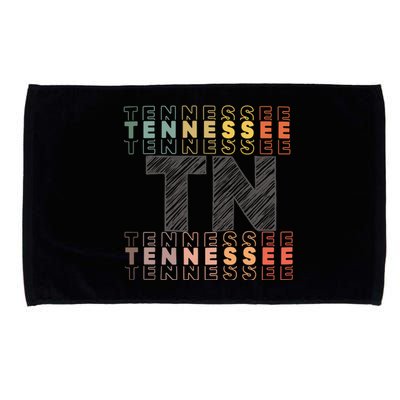 Tennessee Home Lightweight Cotton Tn State Microfiber Hand Towel