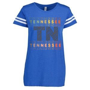 Tennessee Home Lightweight Cotton Tn State Enza Ladies Jersey Football T-Shirt