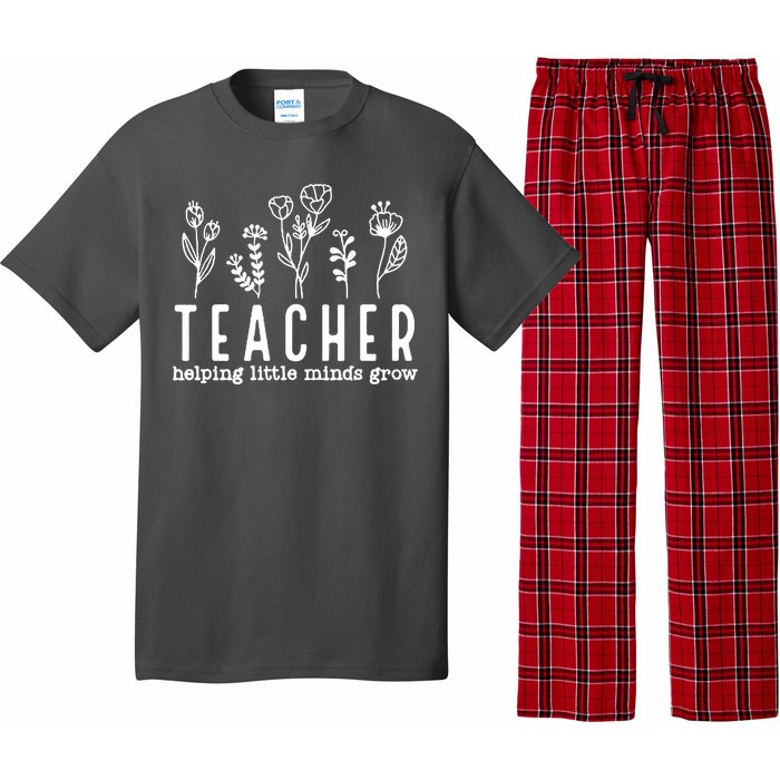 Teacher Helping Little Minds Grow Pajama Set