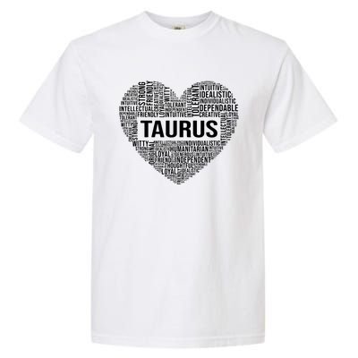 Taurus Horoscope Lover Zodiac Astrological Sign Funny Gift Garment-Dyed Heavyweight T-Shirt