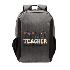 Teacher , Helping Little Minds Grow Vector Backpack