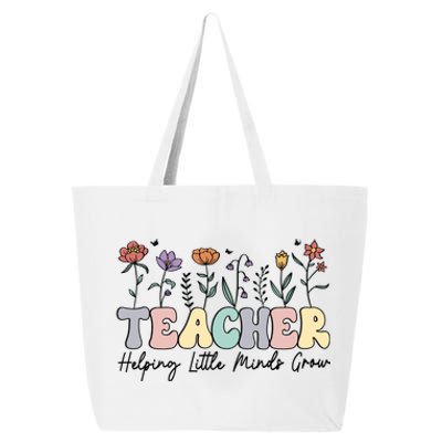 Teacher , Helping Little Minds Grow 25L Jumbo Tote