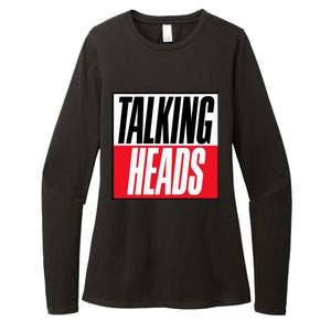 Talking Heads Logo Womens CVC Long Sleeve Shirt