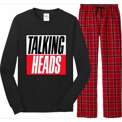 Talking Heads Logo Long Sleeve Pajama Set