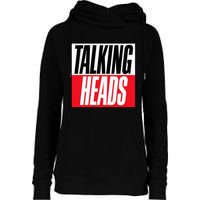 Talking Heads Logo Womens Funnel Neck Pullover Hood