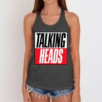 Talking Heads Logo Women's Knotted Racerback Tank