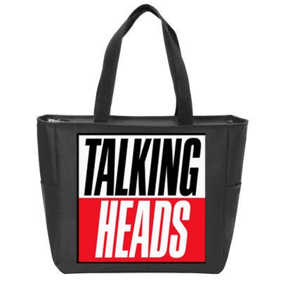 Talking Heads Logo Zip Tote Bag