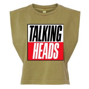 Talking Heads Logo Garment-Dyed Women's Muscle Tee