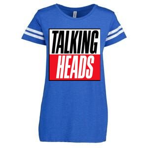 Talking Heads Logo Enza Ladies Jersey Football T-Shirt