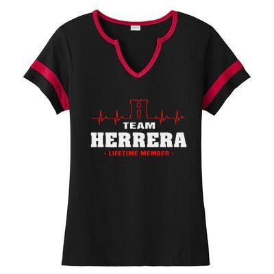 TEAM HERRERA LIFETIME MEMBER Ladies Halftime Notch Neck Tee