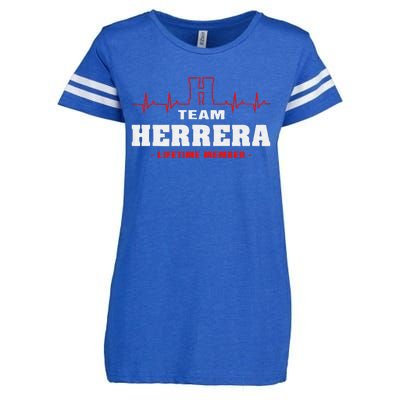 TEAM HERRERA LIFETIME MEMBER Enza Ladies Jersey Football T-Shirt