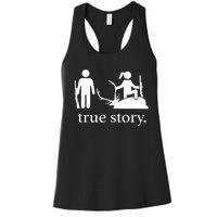 Truestory Hunting Lover Hunter Women's Racerback Tank