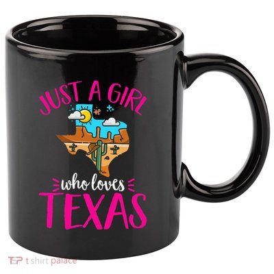 Texas Home Love Texan Who Loves Her Texas 11oz C Handle Ceramic Mug