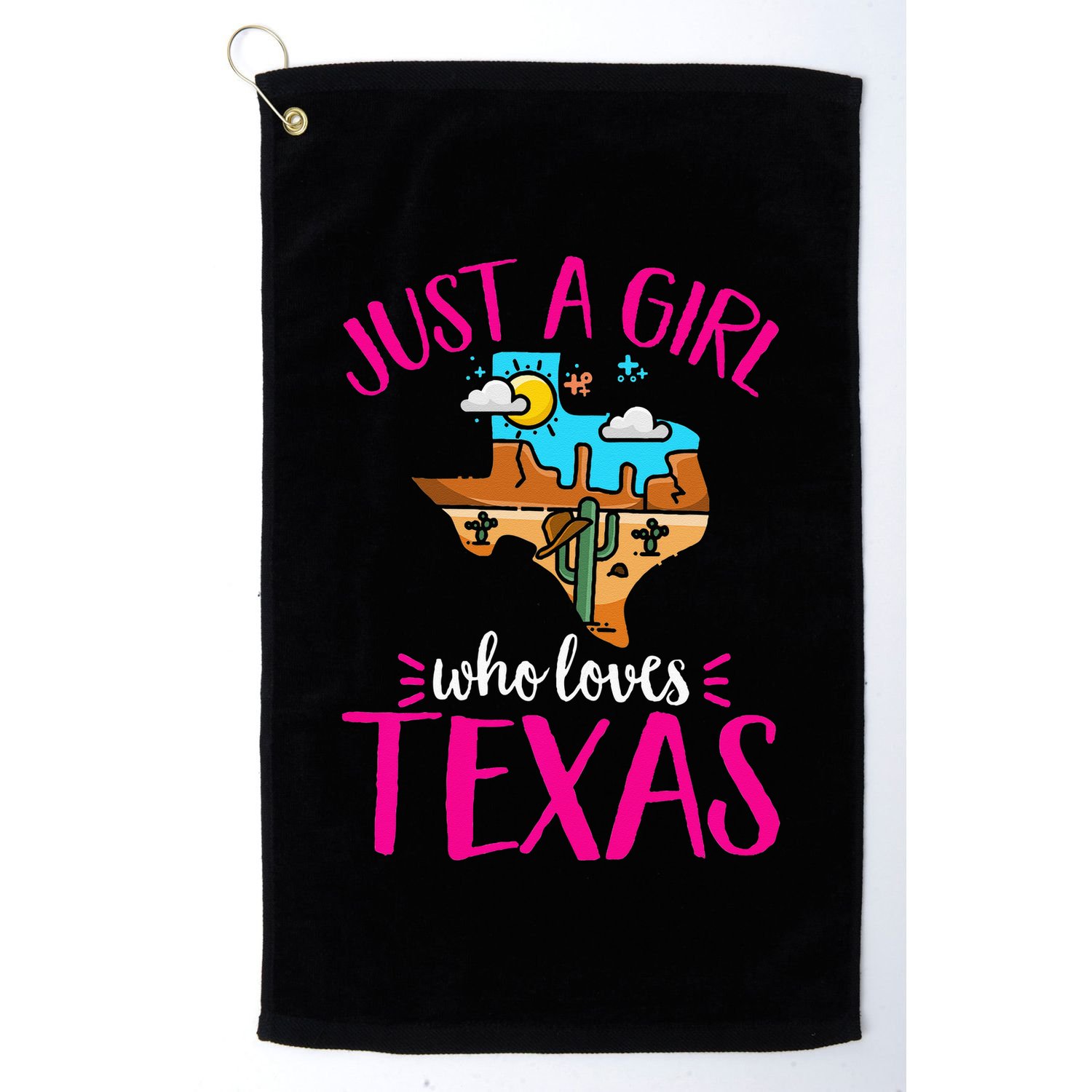 Texas Home Love Texan Who Loves Her Texas Golf Towel