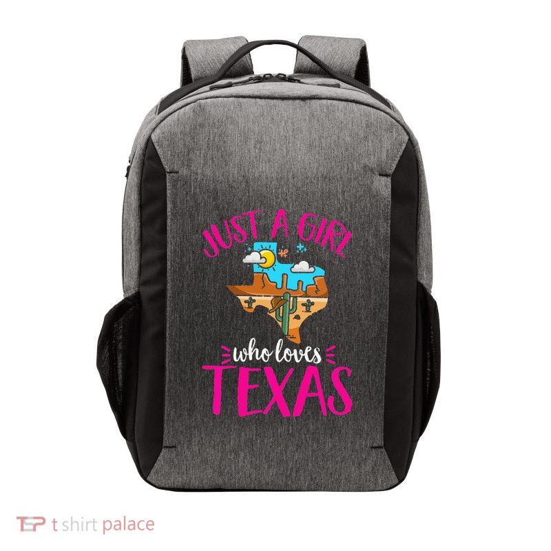 Texas Home Love Texan Who Loves Her Texas Vector Backpack
