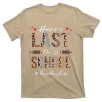 Teacher Happy Last Day Of School Summer Funny Leopard T-Shirt